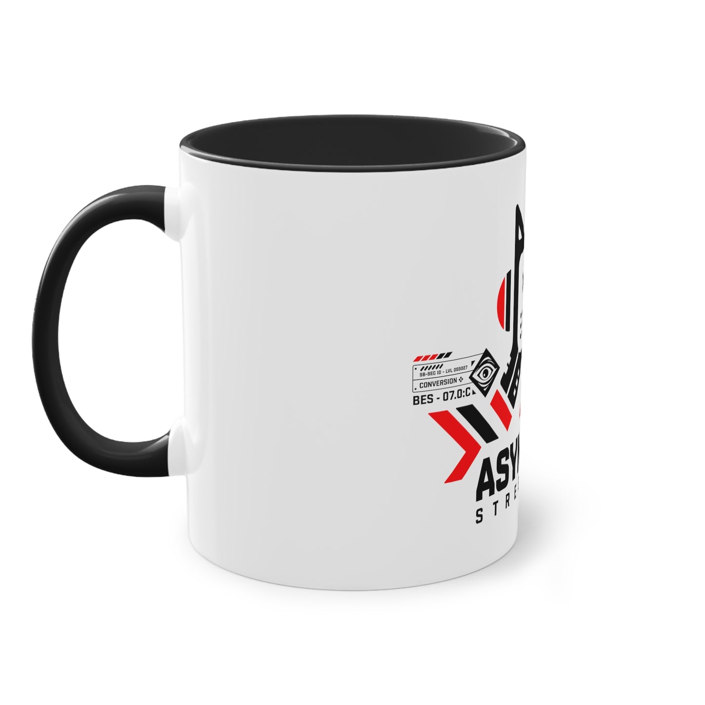 05 Asynchro Streetwear - Two-Tone Coffee Mug, 11oz