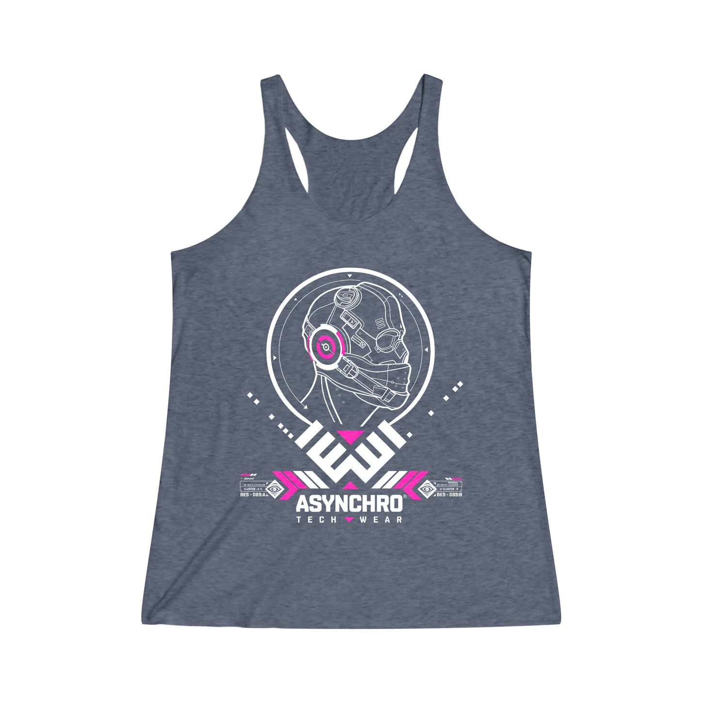 01 - Multi - BWP Women's Tri-Blend Racerback Tank