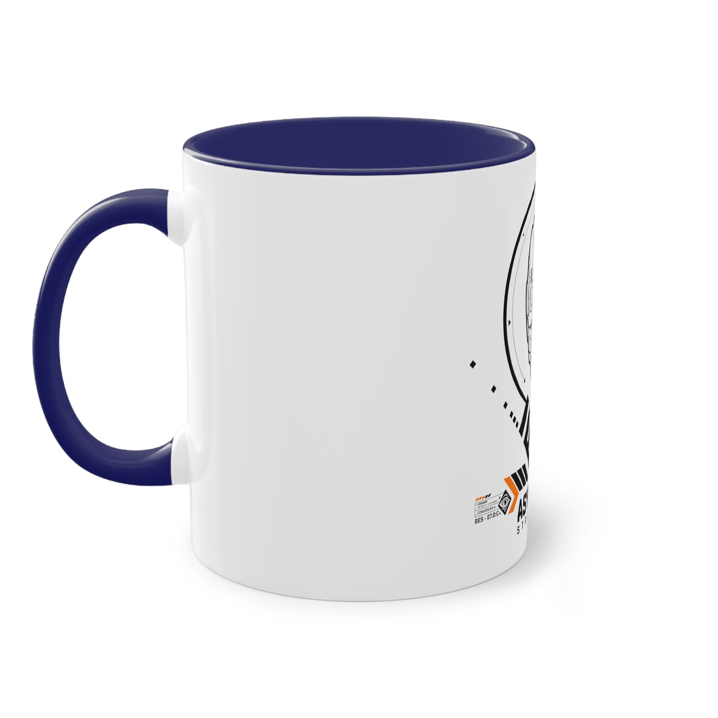 02 Asynchro Streetwear - Two-Tone Coffee Mug, 11oz