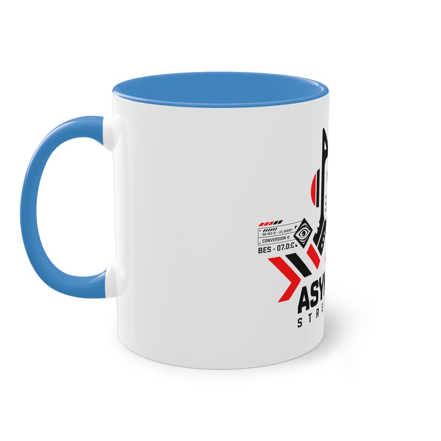 05 Asynchro Streetwear - Two-Tone Coffee Mug, 11oz