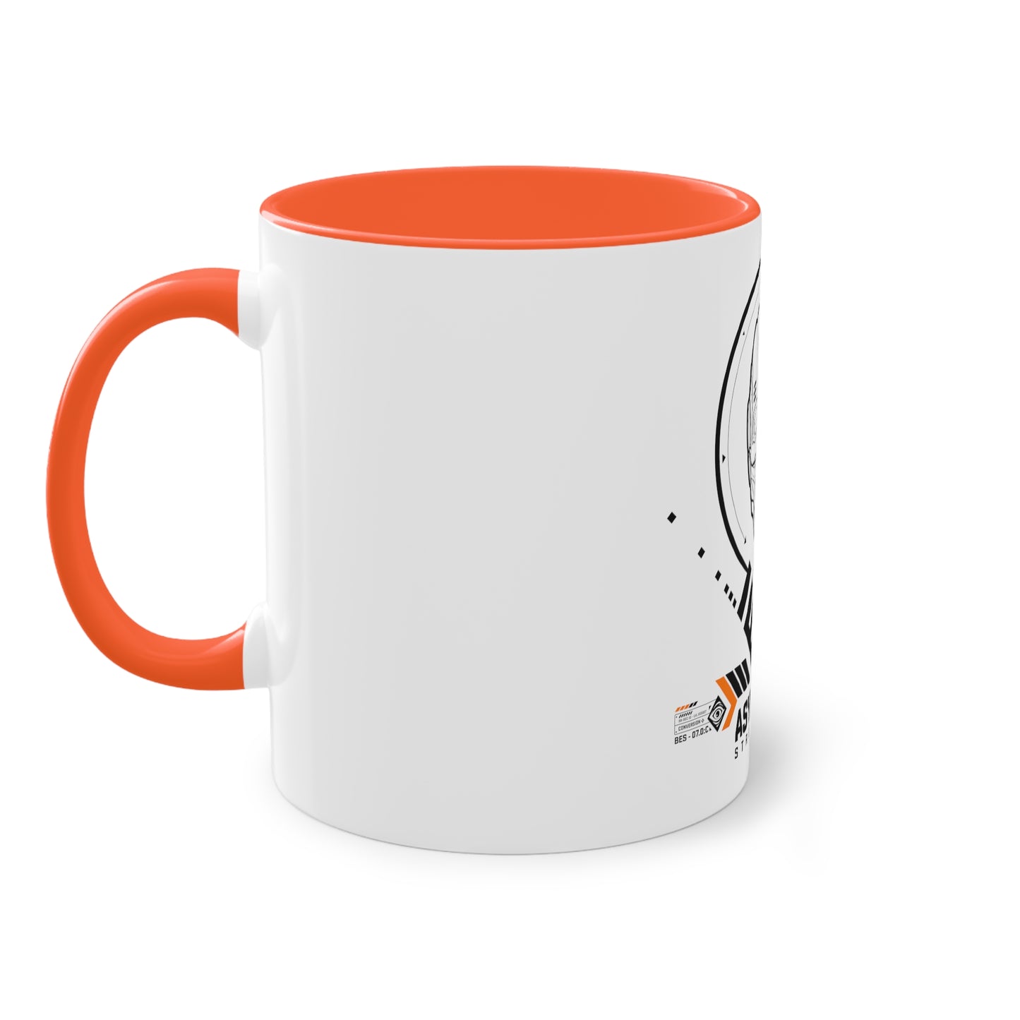 02 Asynchro Streetwear - Two-Tone Coffee Mug, 11oz