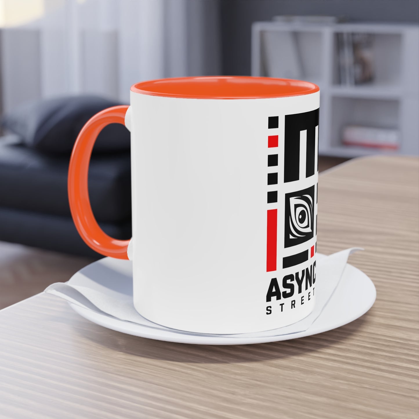 03 Asynchro Streetwear - Two-Tone Coffee Mug, 11oz