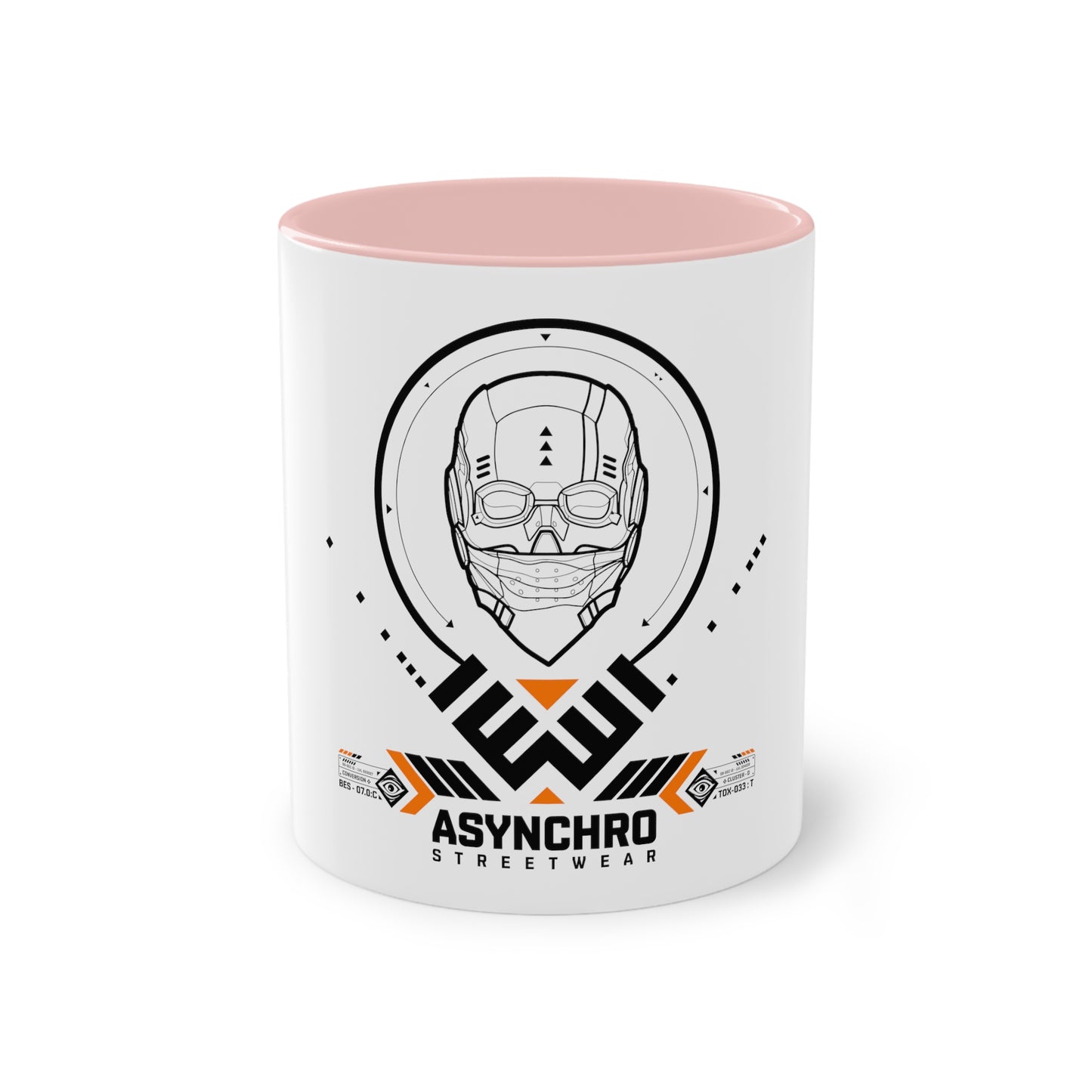 02 Asynchro Streetwear - Two-Tone Coffee Mug, 11oz