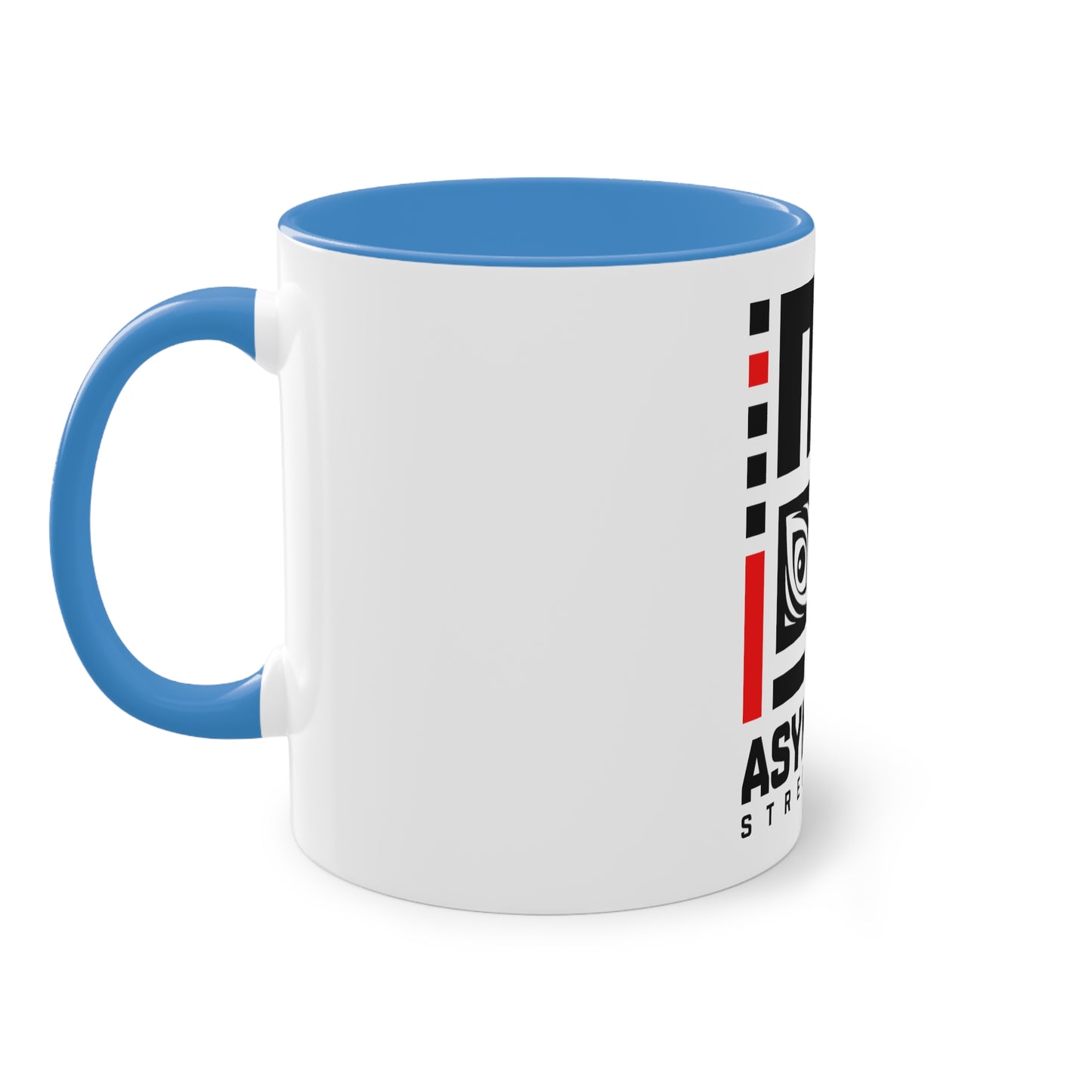 03 Asynchro Streetwear - Two-Tone Coffee Mug, 11oz