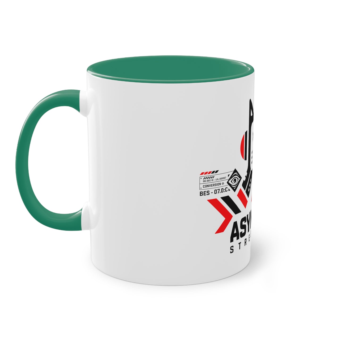 05 Asynchro Streetwear - Two-Tone Coffee Mug, 11oz
