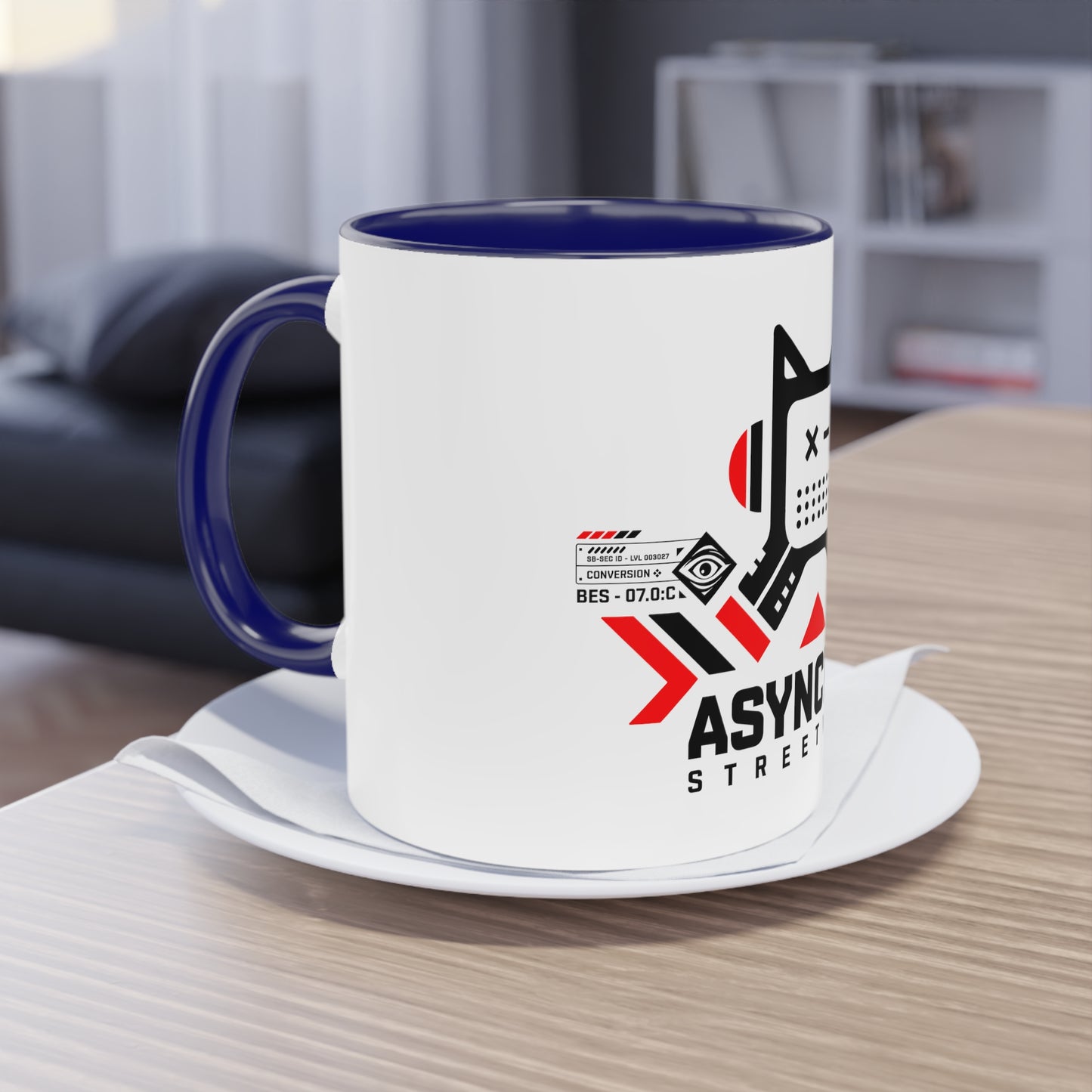 05 Asynchro Streetwear - Two-Tone Coffee Mug, 11oz