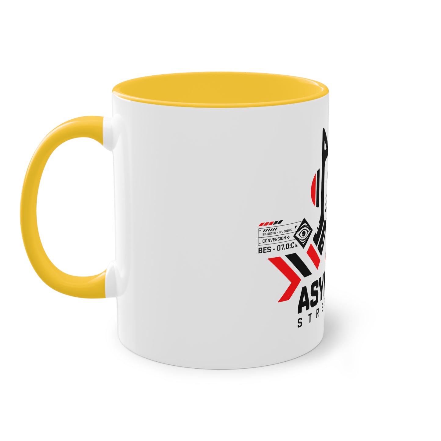 05 Asynchro Streetwear - Two-Tone Coffee Mug, 11oz