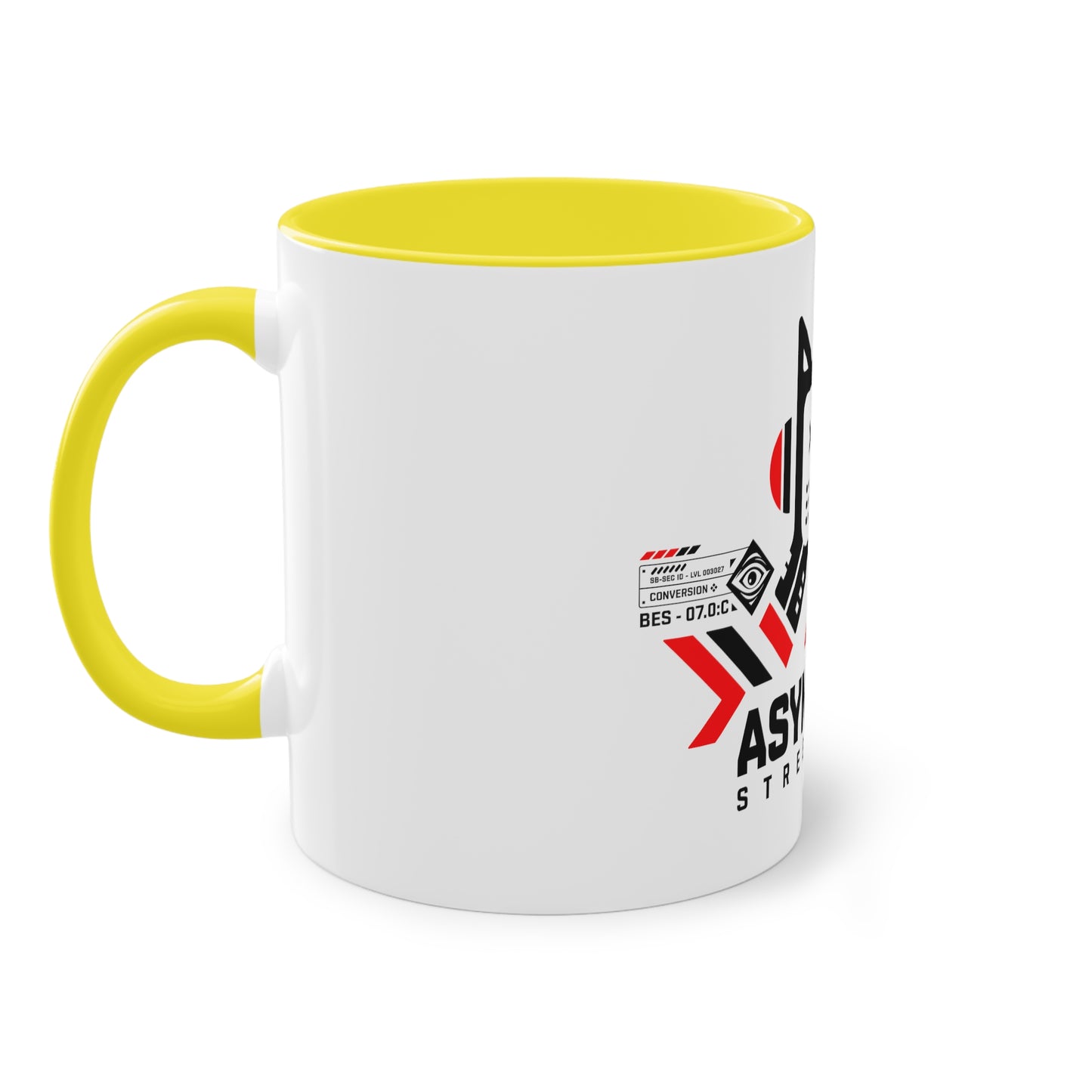 05 Asynchro Streetwear - Two-Tone Coffee Mug, 11oz