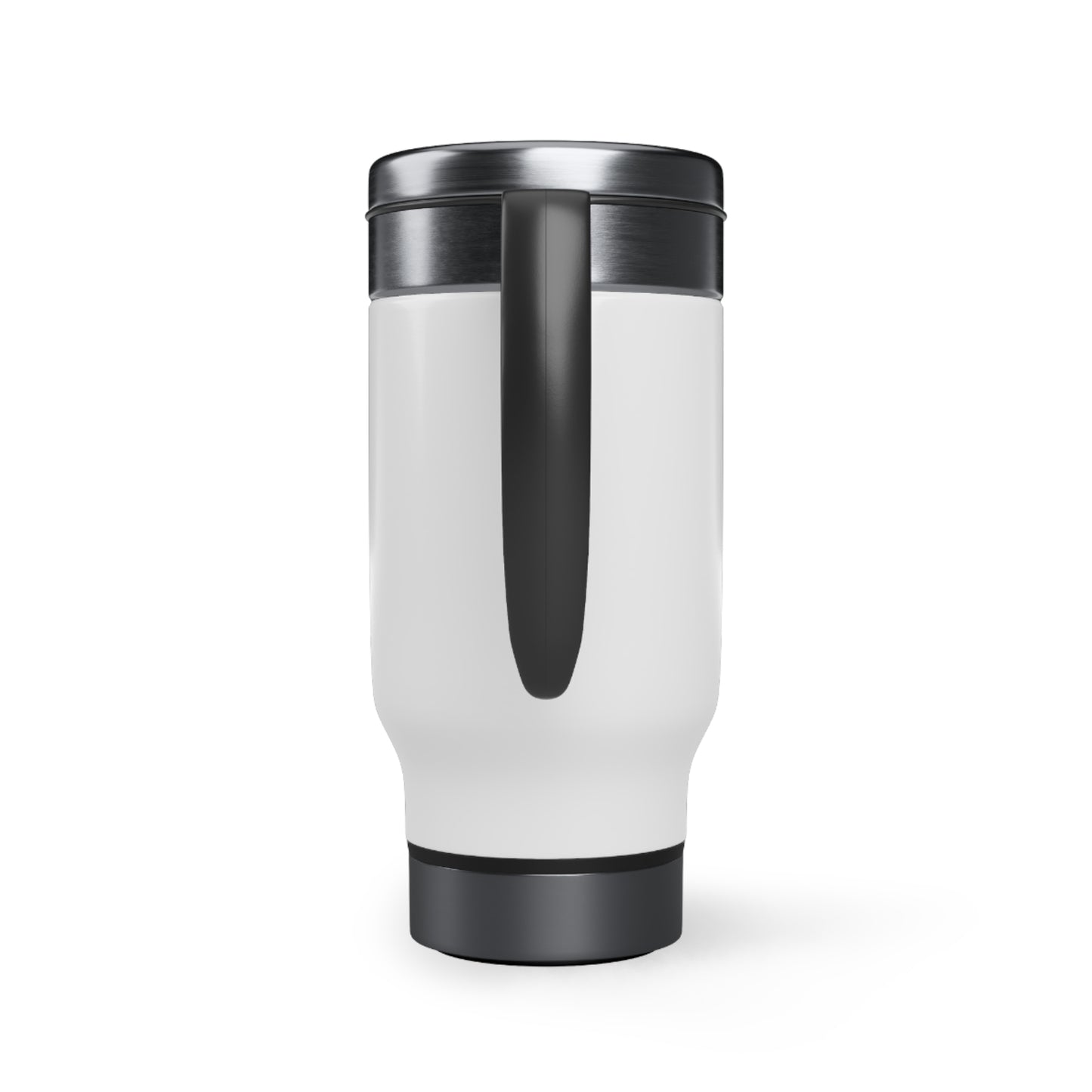 01 Asynchro Streetwear Stainless Steel Travel Mug with Handle, 14oz