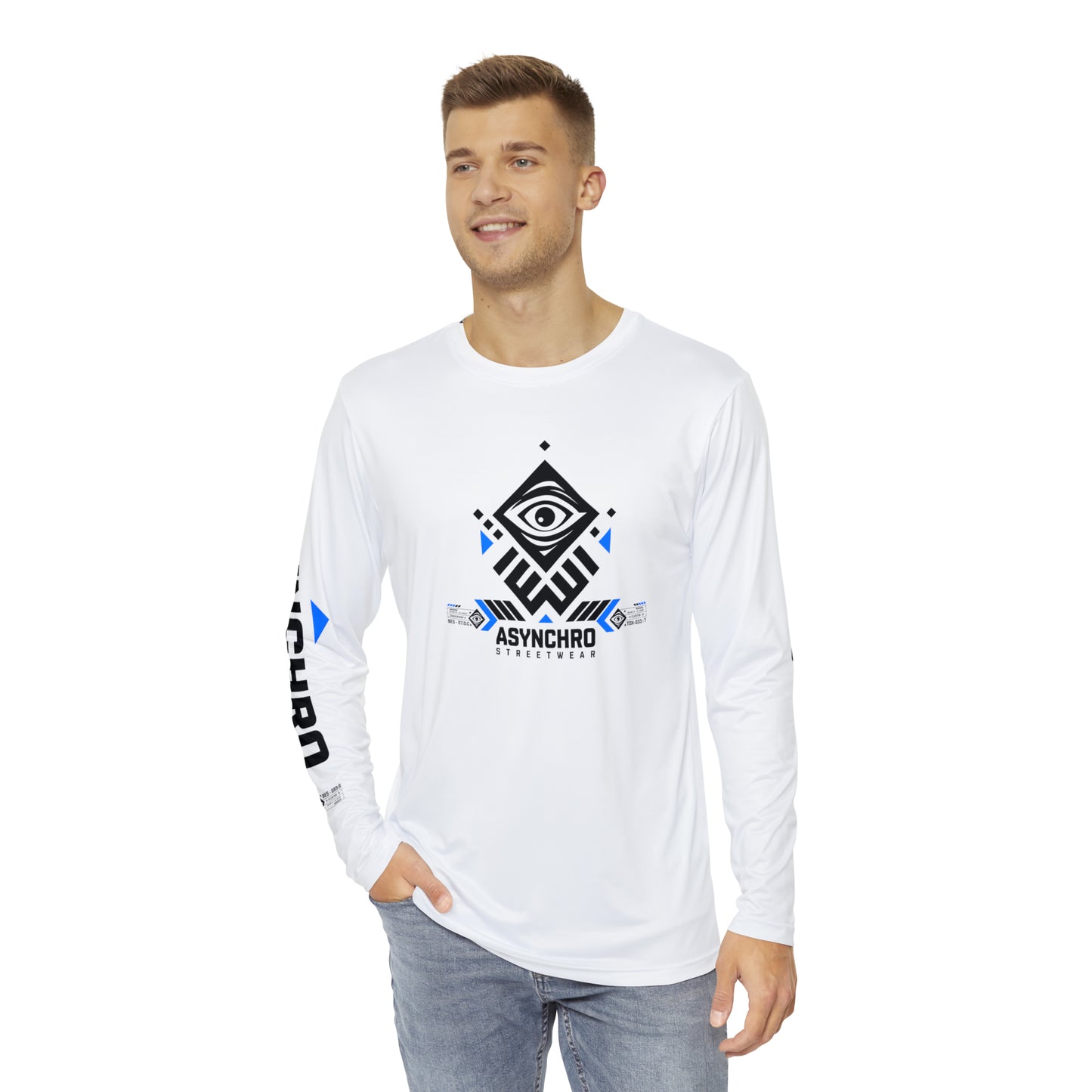 01  WBB Men's Long Sleeve Shirt (AOP)