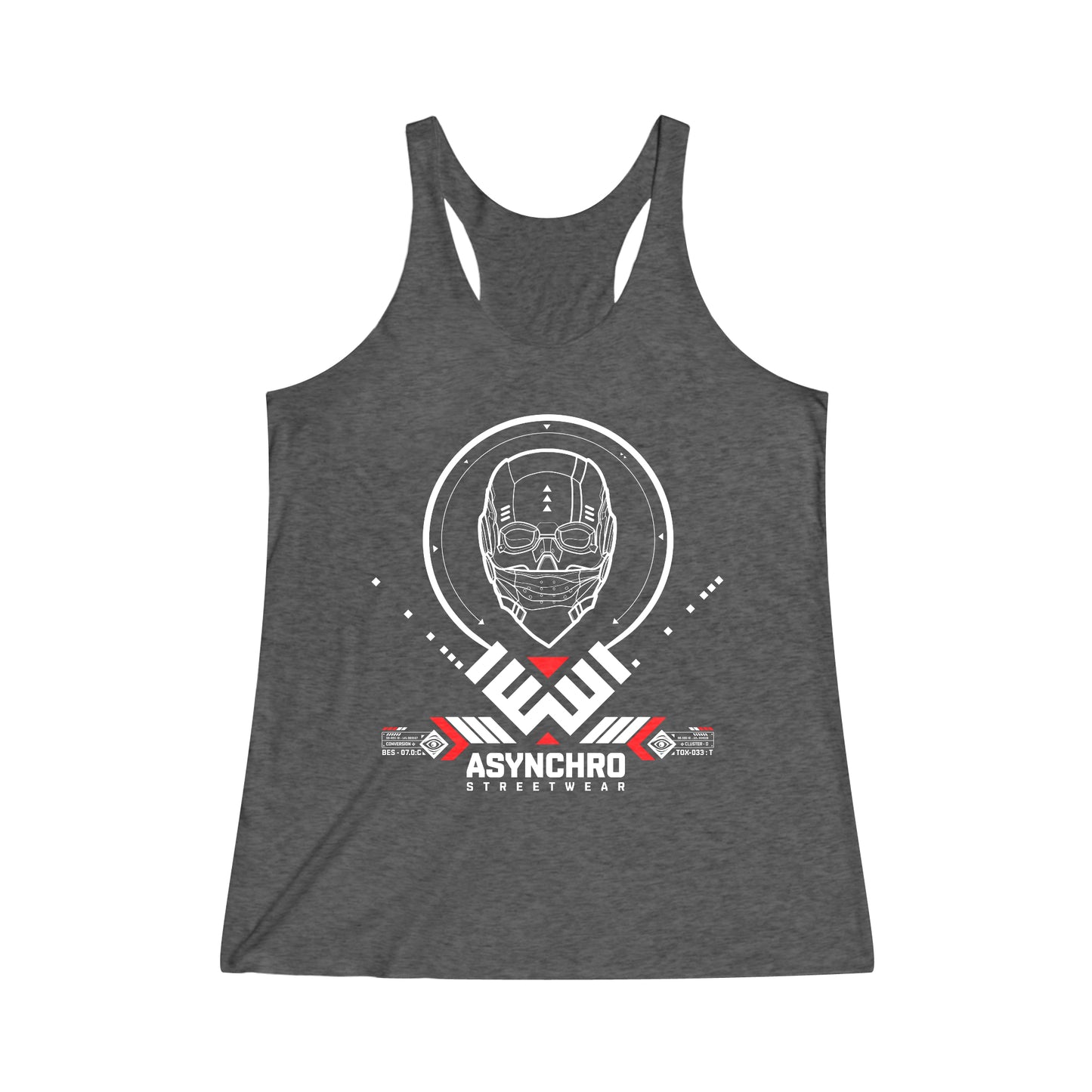 02 - Multi BWP Women's Tri-Blend Racerback Tank