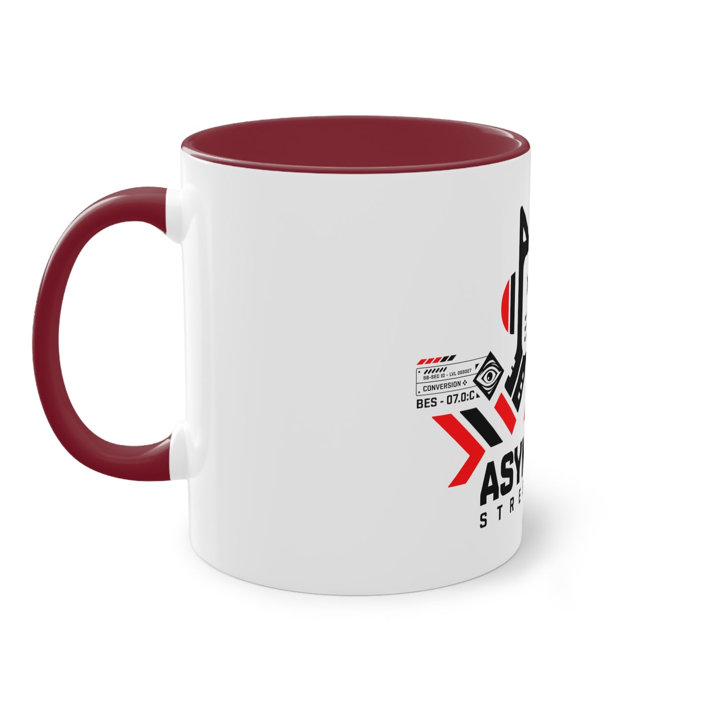 05 Asynchro Streetwear - Two-Tone Coffee Mug, 11oz