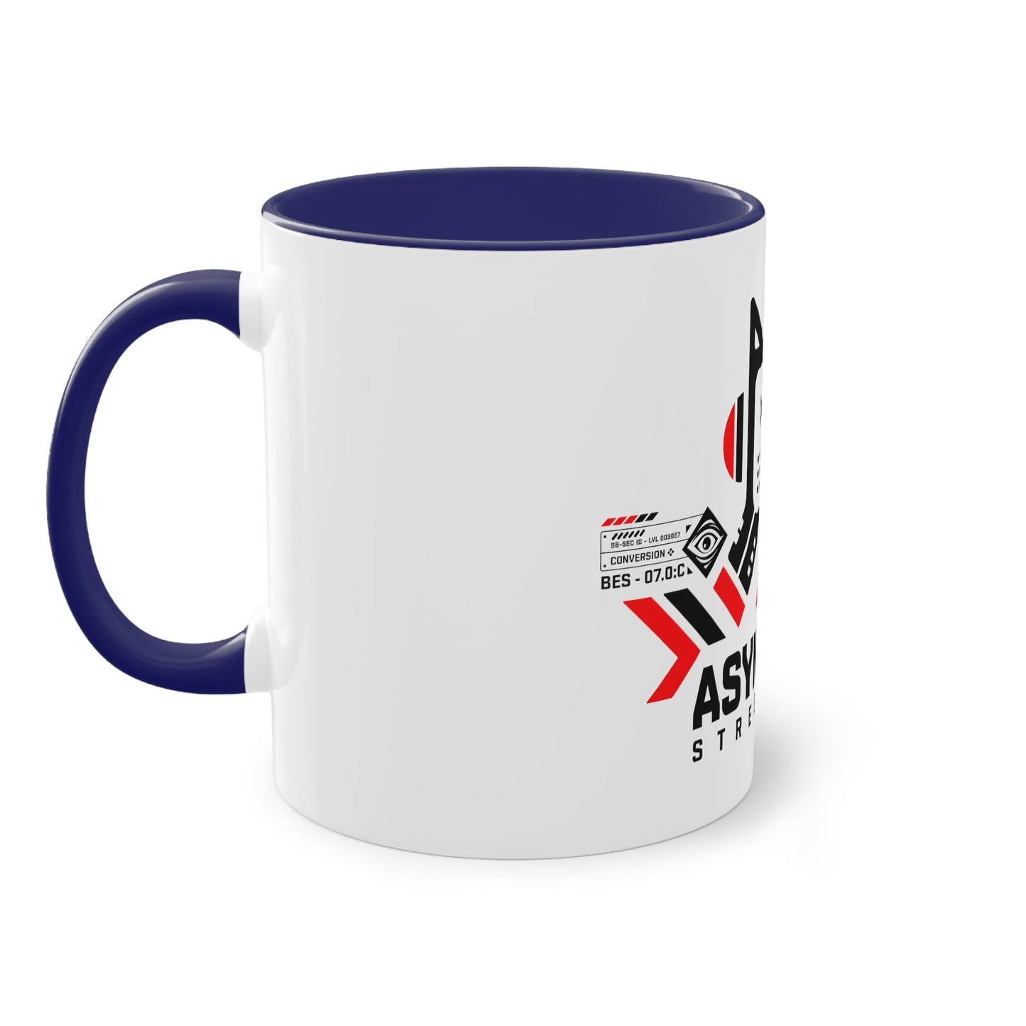 05 Asynchro Streetwear - Two-Tone Coffee Mug, 11oz