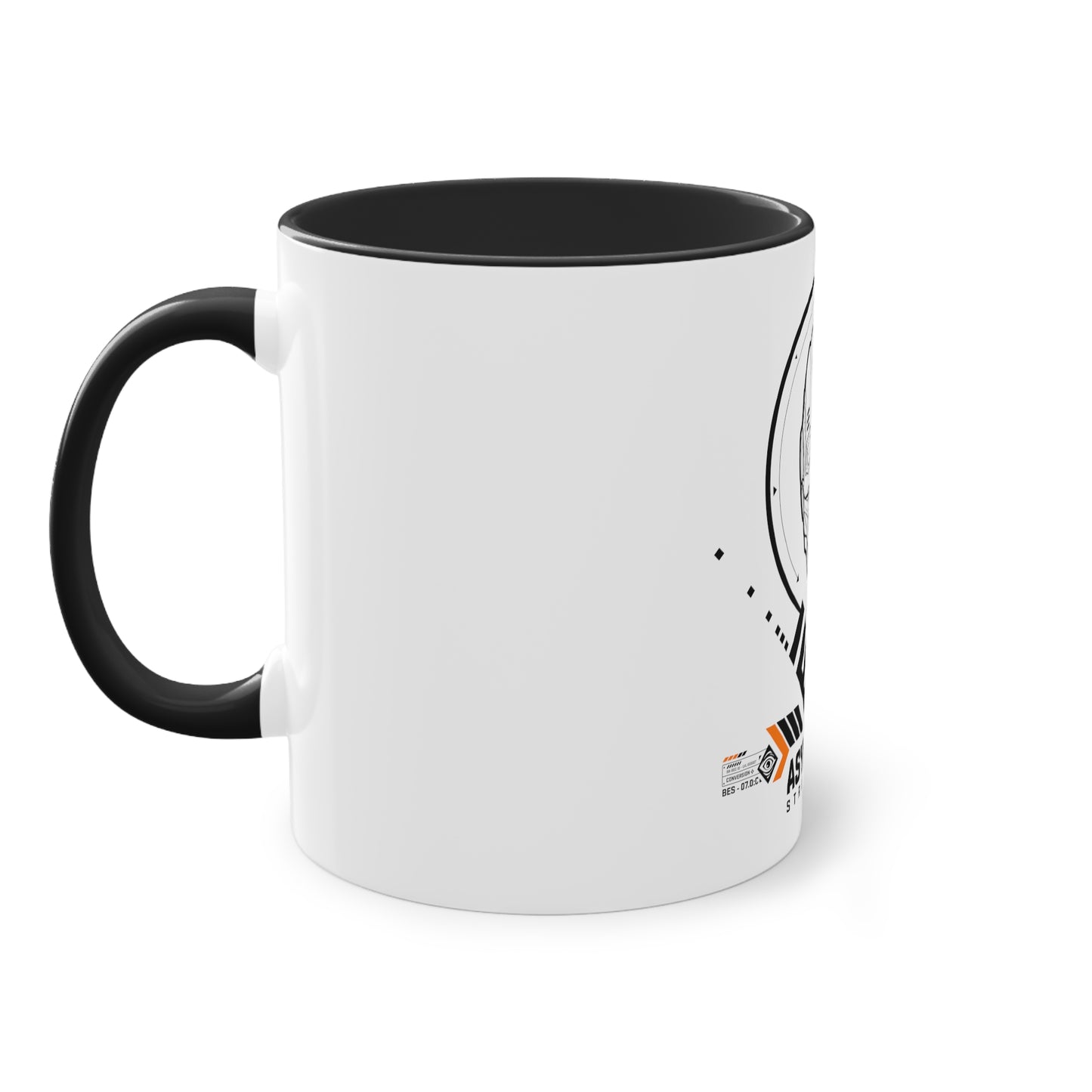 02 Asynchro Streetwear - Two-Tone Coffee Mug, 11oz