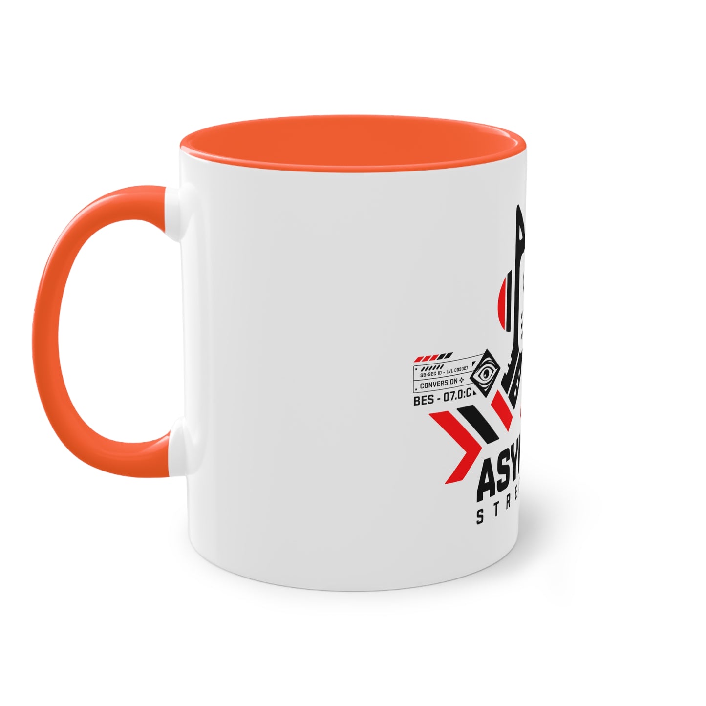 05 Asynchro Streetwear - Two-Tone Coffee Mug, 11oz