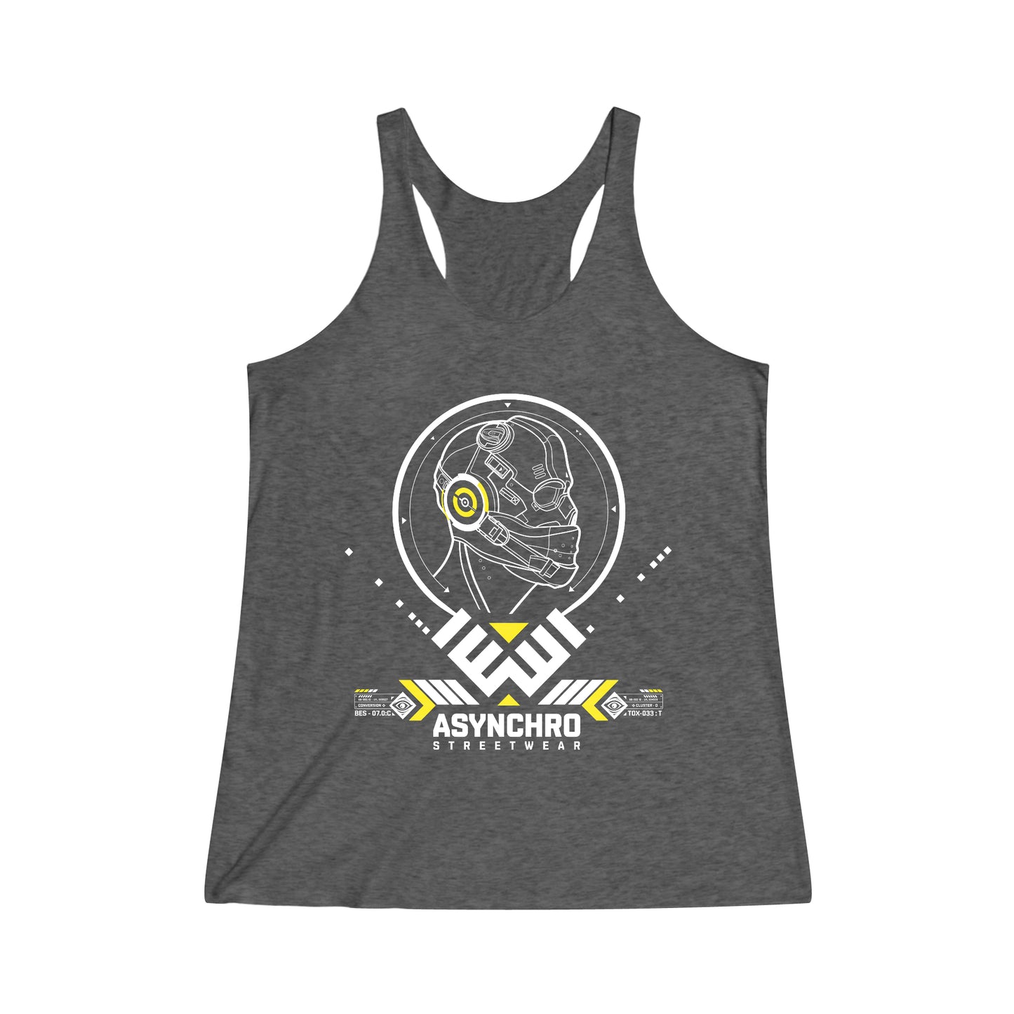 05 Multi - BWP Women's Tri-Blend Racerback Tank