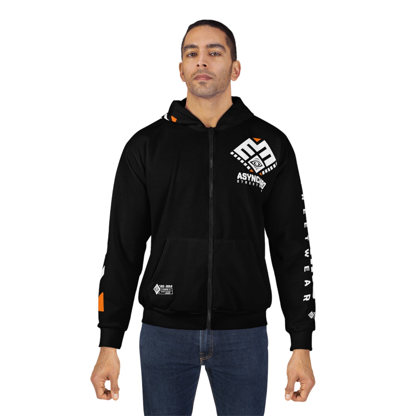 01 - BWY Unisex Zip Hoodie (AOP)