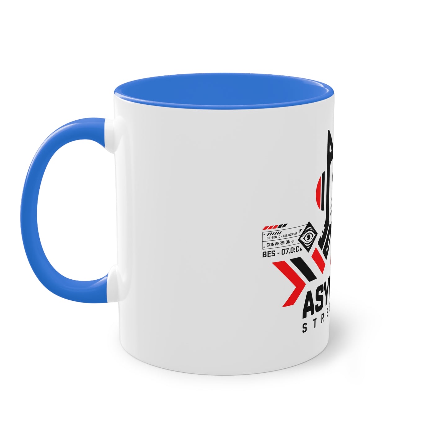 05 Asynchro Streetwear - Two-Tone Coffee Mug, 11oz