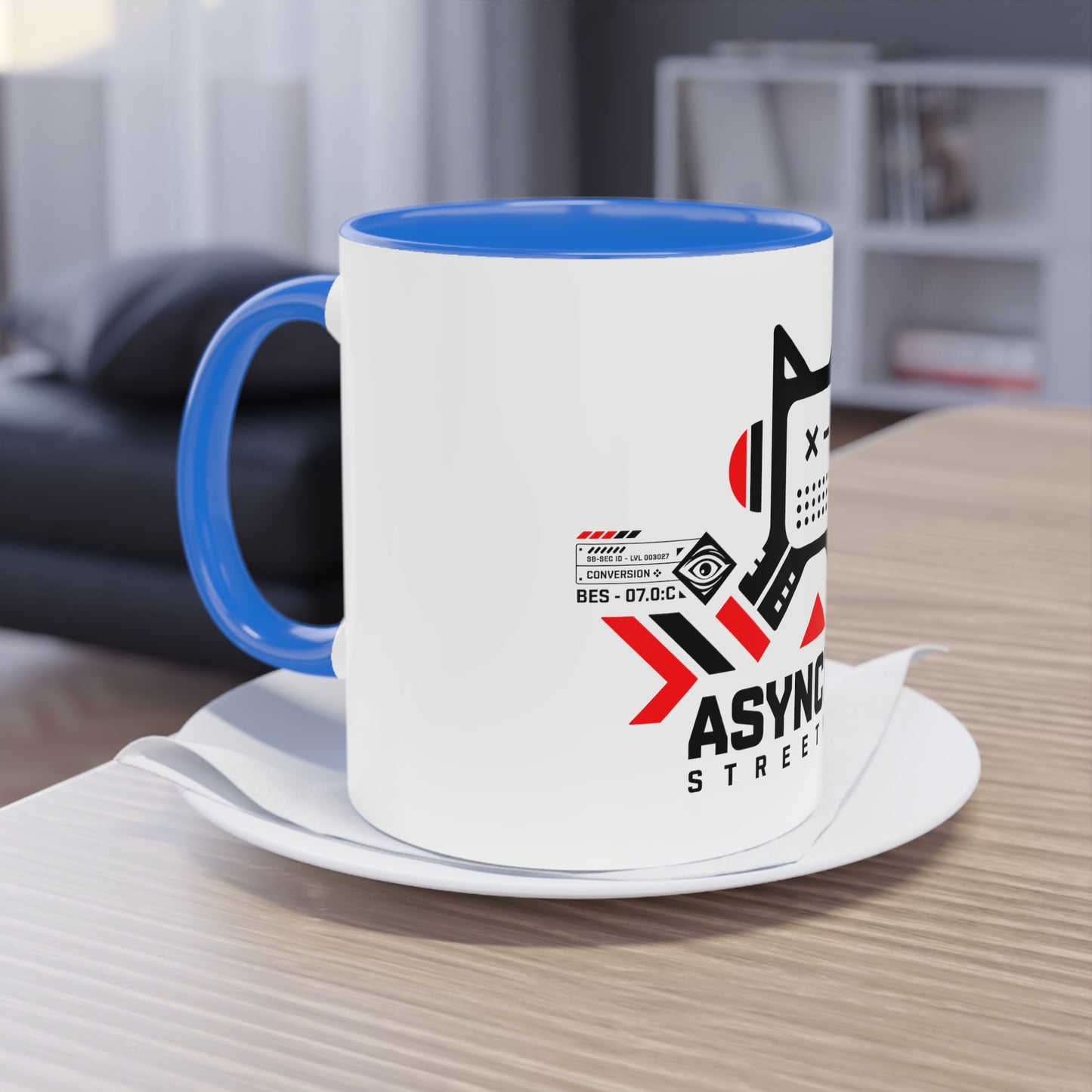 05 Asynchro Streetwear - Two-Tone Coffee Mug, 11oz