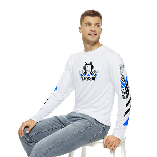 01 Kitty WBB Men's Long Sleeve Shirt (AOP)