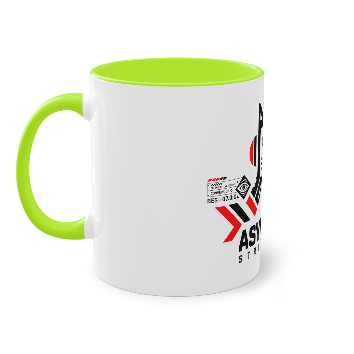05 Asynchro Streetwear - Two-Tone Coffee Mug, 11oz